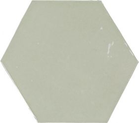 122083 ZELLIGE HEXA MINT 10,8x12,4