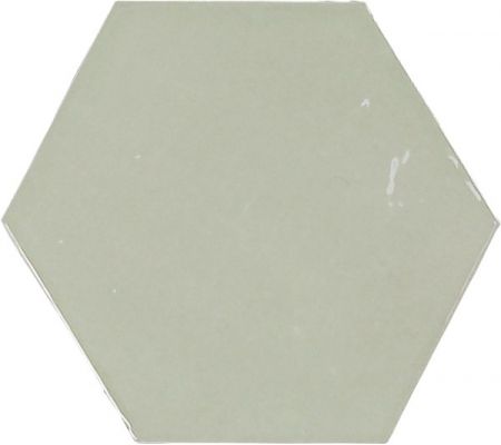 122083 ZELLIGE HEXA MINT 10,8x12,4
