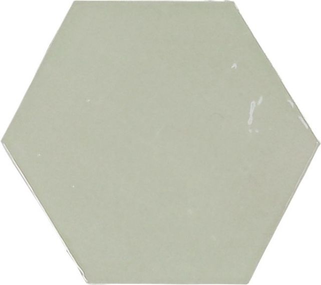 122083 ZELLIGE HEXA MINT 10,8x12,4