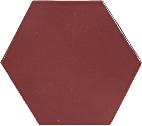 122084 ZELLIGE HEXA WINE 10,8x12,4