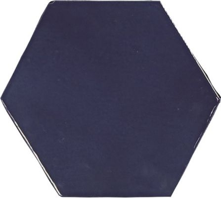 122085 ZELLIGE HEXA COBALT 10,8x12,4