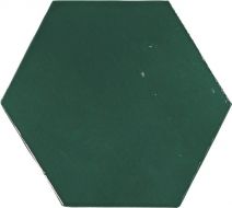 122086 Плитка ZELLIGE HEXA EMERALD 10,8x12,4