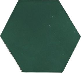 122086 ZELLIGE HEXA EMERALD 10,8x12,4