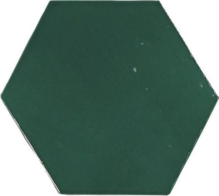 122086 ZELLIGE HEXA EMERALD 10,8x12,4