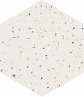 123385 Terrazzo White Colours 32x36.8