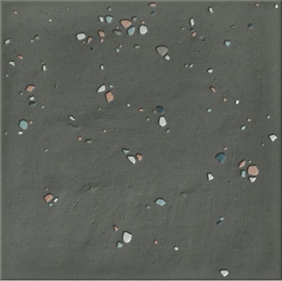 126394 STARDUST PEBBLES NERO R10 15x15