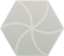127012 FANCY WAVES GREY R10 20x23