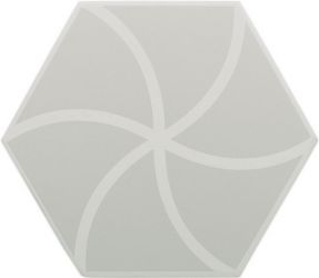 127012 FANCY WAVES GREY R10 20x23