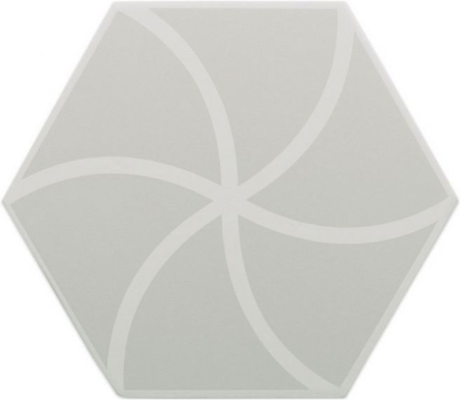 127012 FANCY WAVES GREY R10 20x23