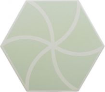 127013 FANCY WAVES MINT R10 20x23