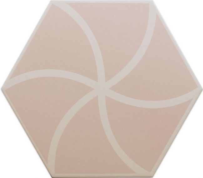 127015 FANCY WAVES PINK R10 20x23