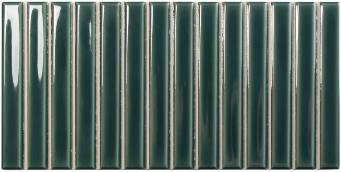 128702 Плитка Sweet Bars Royal Green 12,5x25