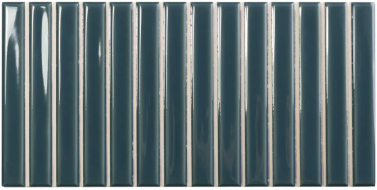 128703 Плитка Sweet Bars Peacock Blue 12,5x25