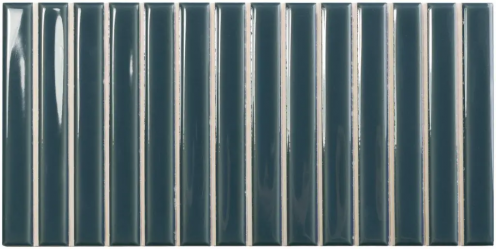 128703 Плитка Sweet Bars Peacock Blue 12,5x25