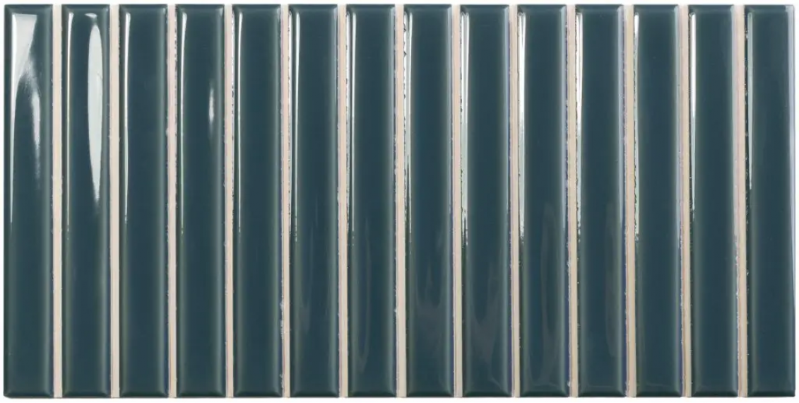 128703 Плитка Sweet Bars Peacock Blue 12,5x25