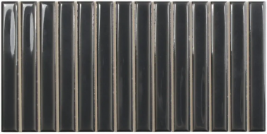 128704 Плитка Sweet Bars Ebony 12,5x25