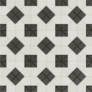 130012 Керамогранит Tesserae Suit B&W 28x28