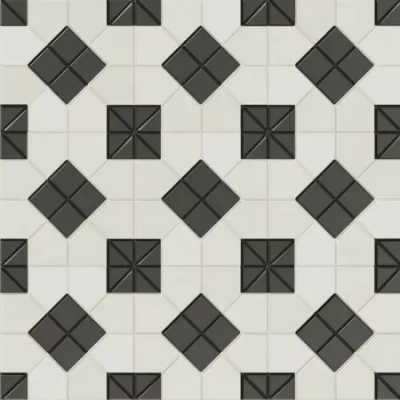 130012 Tesserae Suit B&W 28x28