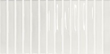 133469 Плитка Flash Bars White 12,5x25