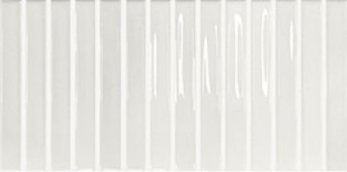 133469 Плитка Flash Bars White 12,5x25