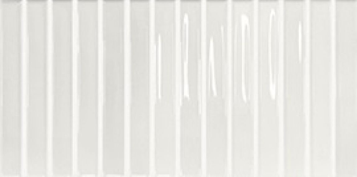 133469 Плитка Flash Bars White 12,5x25