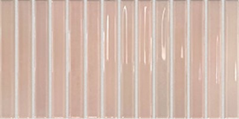 133472 Плитка Flash Bars Blush 12,5x25