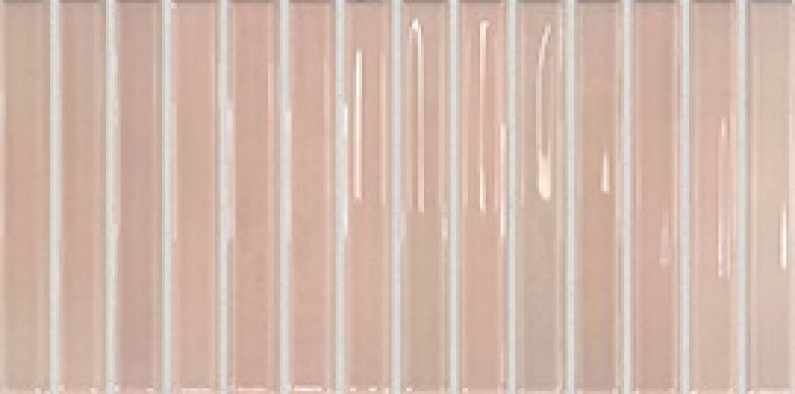 133472 Плитка Flash Bars Blush 12,5x25