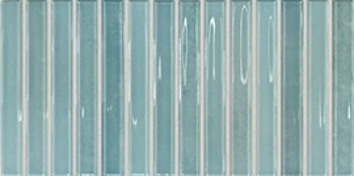 133474 Плитка Flash Bars Light Blue 12,5x25