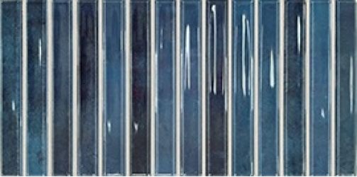 133475 Плитка Flash Bars Cobalt 12,5x25