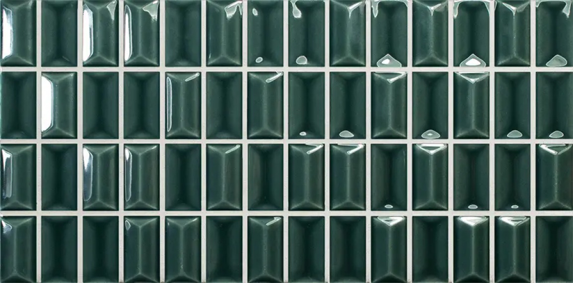 135543 Плитка 3DB Diamond Emerald Gloss 12,5x25