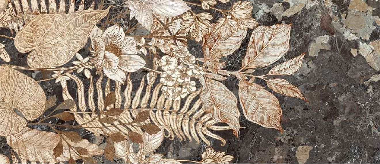136928 Керамогранит Mockup Lastra Floralia Nat.Ret. 120x278