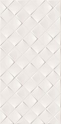 1588BL01 Декор Monochrome Magic белый глянцевый 30*60