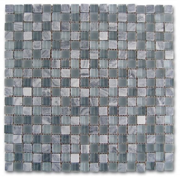 185024 Mosaico Grey-Glass 29,3x29,3