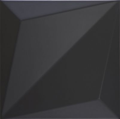 187343 ORIGAMI BLACK 25x25