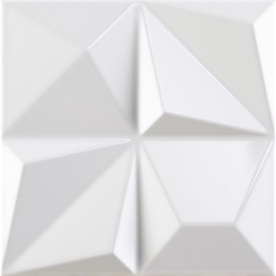 187349 MULTISHAPES White Gloss 25x25