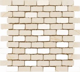 187587 Mosaico Cremabella (29,5x32) 2,2x4,8