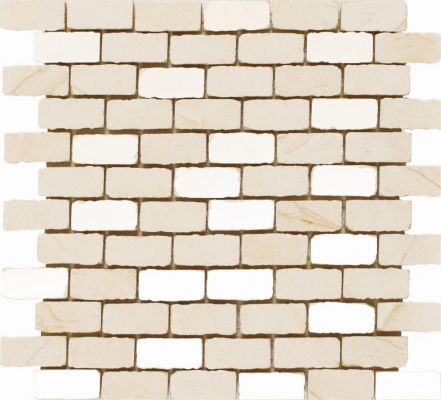 187587 Mosaico Cremabella (29,5x32) 2,2x4,8