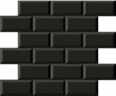 187843 Mosaico Minimetro Negro 29,1x29,6