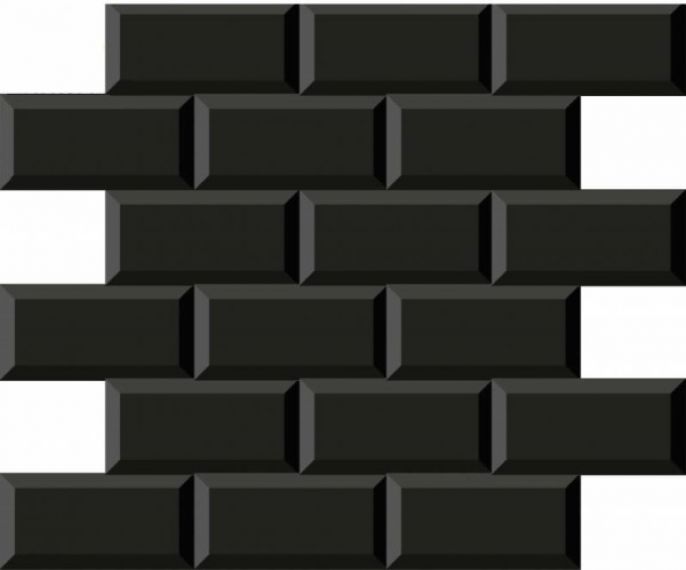 187843 Mosaico Minimetro Negro 29,1x29,6