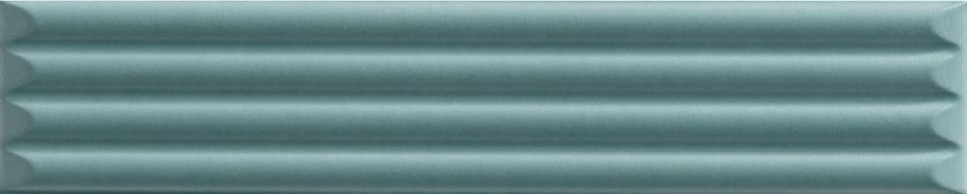 192136 Плитка Up Cannettato Green Glossy 25x5