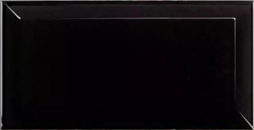 20124 Плитка Metro Black Matt 10х20