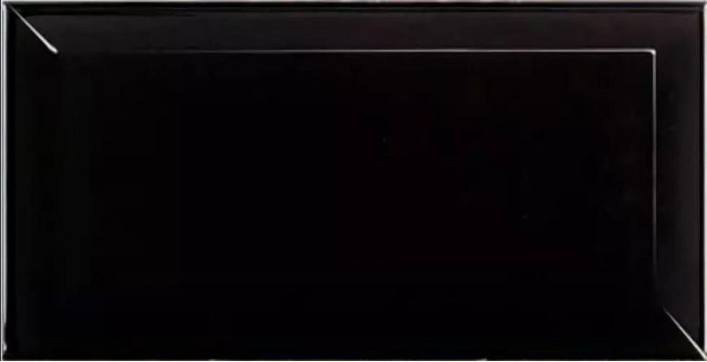 20124 Плитка Metro Black Matt 10х20