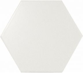 21767 Scale Hexagon White Matt 10,7х12,4