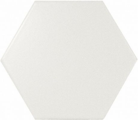 21767 Scale Hexagon White Matt 10,7х12,4
