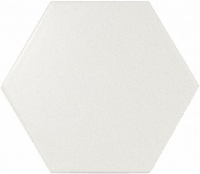 21767 Scale Hexagon White Matt 10,7х12,4