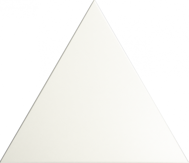 218237 Traingle Layer White Matt 15x17