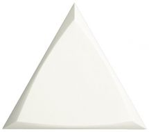 218249 Triangle Channel White Matt 15x17