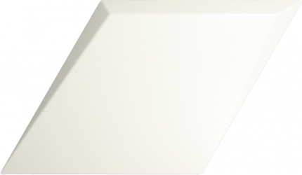 218262 Rombo Drop White Matt 15x25.9