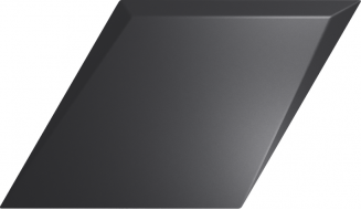 218263 Rombo Drop Black Matt 15x25.9