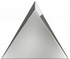 218366 Traingle Cascade Silver Glossy 15x17